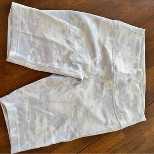Lululemon Camouflage Biker Shorts